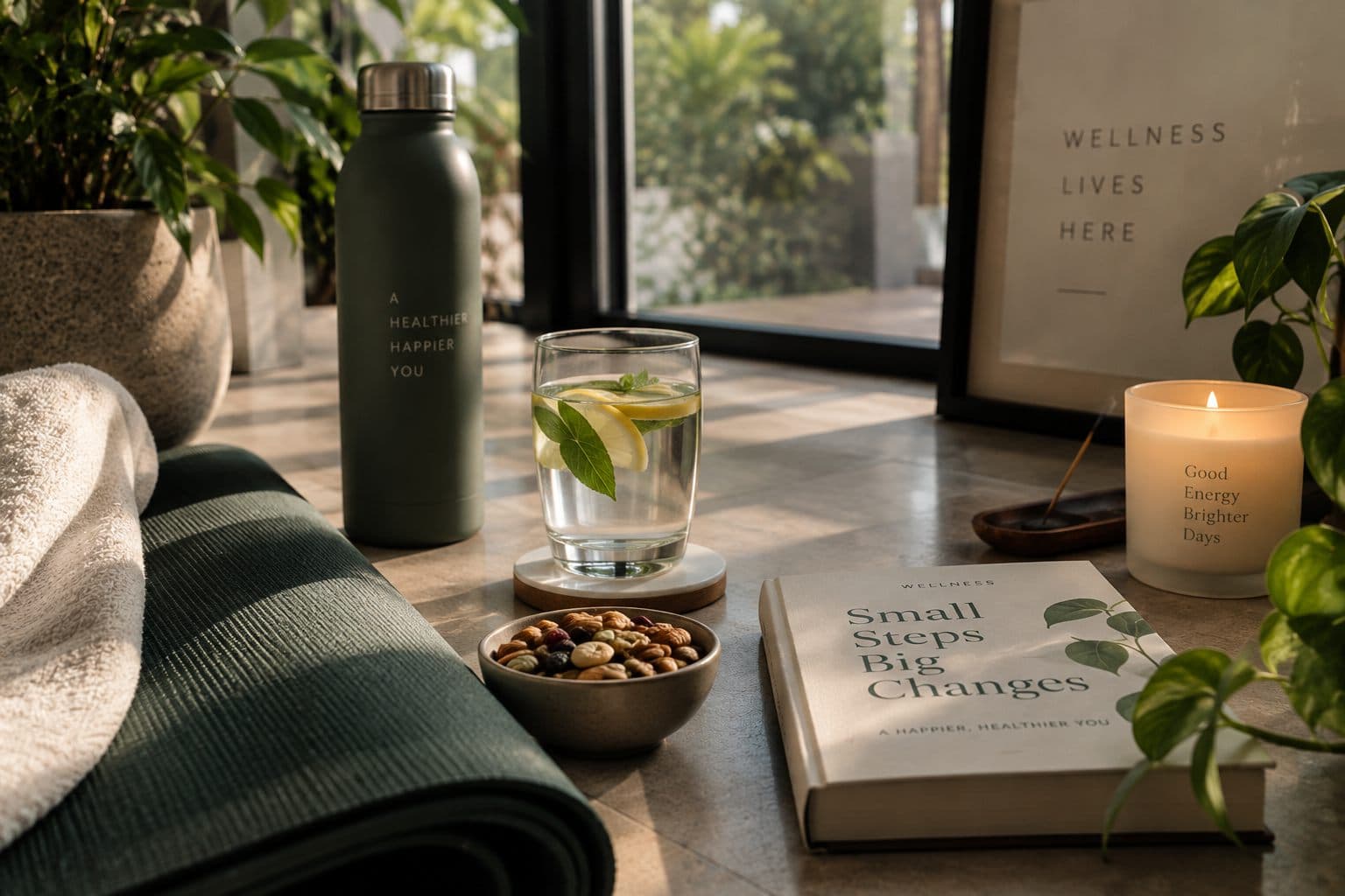 A quiet recovery setting in morning light